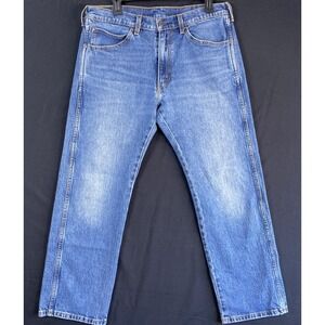 Levi's Men's 557 Relaxed Bootcut Blue Jeans 34x30 Western Wear Cowboy Jeans